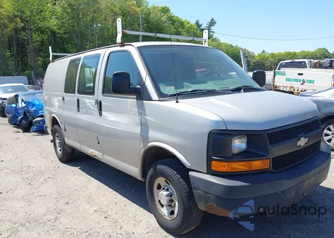 2008 Chevrolet Express Work Van из США, поврежденный, VIN 1GCGG25C981162904
